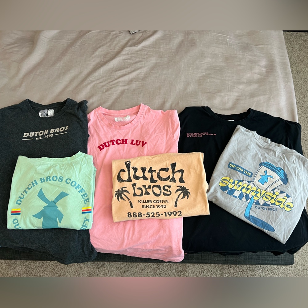 📦DUTCH BROS SHORT SLEEVE  👕 LOT
